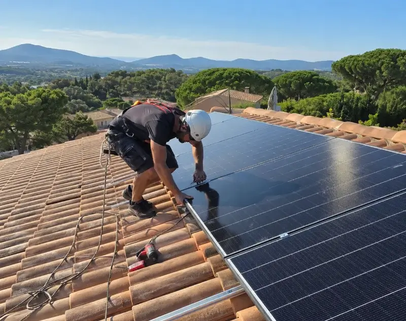Installateur panneaux solaires Trets — pose photovoltaïque sur toiture